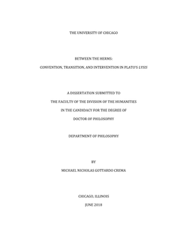 Convention, Transition, and Intervention in Plato's Lysis