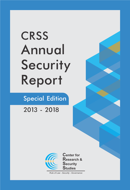 Annual Security Report Special Edition 2013 - 2018