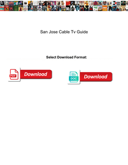 San Jose Cable Tv Guide