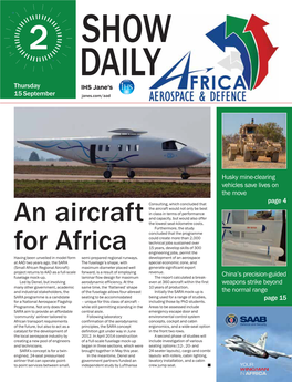 An Aircraft for Africa