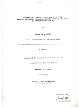 Hierarchal Genetic Stratigraphy of the Wreford Limestone Formation (Lower Permian, Gearyan) in Northeastern Kansas