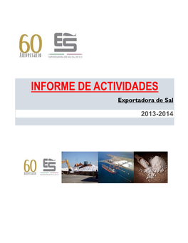 Informe De Actividades