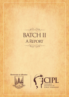 Batch Ii a Report HE DESTINY SCRIPTING T ATION