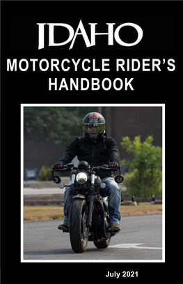 Idaho Motorcycle Rider Handbook