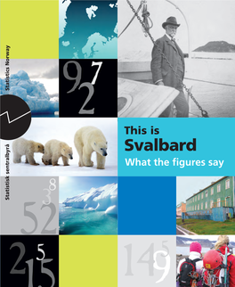 Svalbard 8 3 14 What the Figures Say 8 3