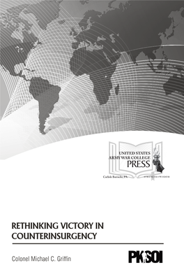 Rethinking Victory in Counterinsurgency