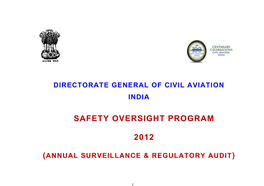 Surveillance Programme 2012
