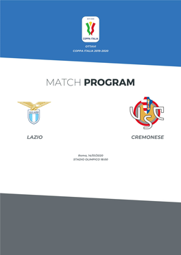 Match Program