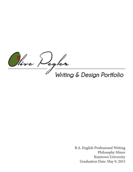 Writing & Design Portfolio