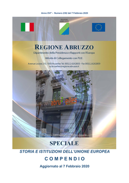 Storia Ed Istituzioni Dell'unione Europea