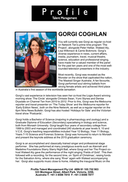 Gorgi Coghlan