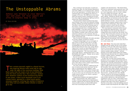 The Unstoppable Abrams