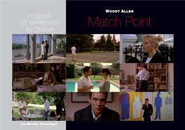 Livret Prof Du Film Match Point De Woody Allen