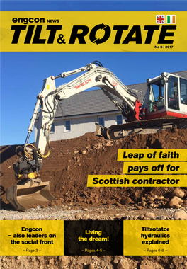 Pays Off for Scottish Contractor Leap of Faith