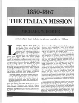 The Italian Mission