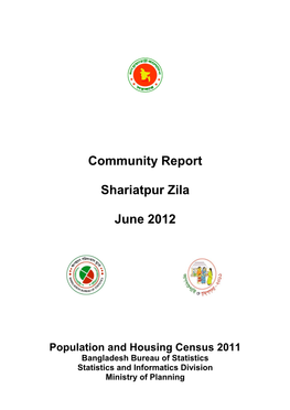Community Report Shariatpur Zila June 2012
