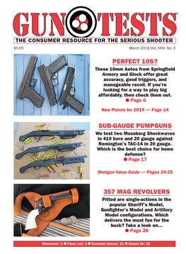 Sub-Gauge Pumpguns 357 Mag Revolvers