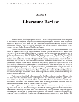 Literature Review