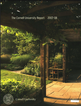 Cornell University, Annual Report for the Year 2007