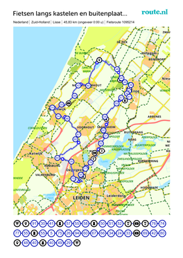 Print Fietsen Langs Kastelen En Buitenp...E Bollenstreek