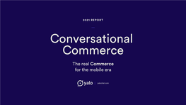 Report Conversational Commerce Yalo