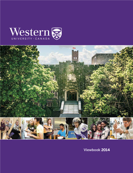 Viewbook 2014 Your Experience at a Glance Undergraduate Programs