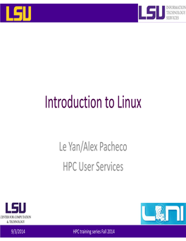 Introduction to Linux