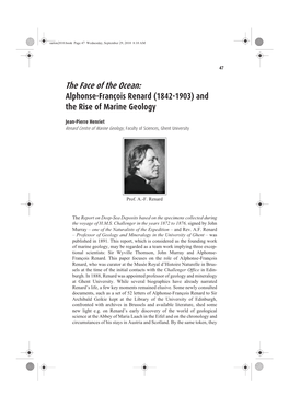 The Face of the Ocean: Alphonse-François Renard (1842-1903) and the Rise of Marine Geology