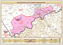 Free State North West Orkney Sub District of City of Matlosana