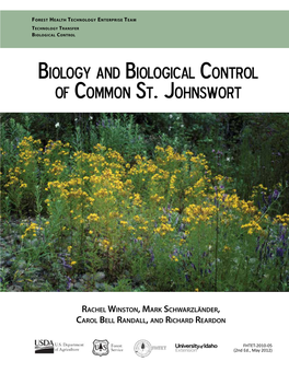 Biology and Biological Control of Common St. Johnswort