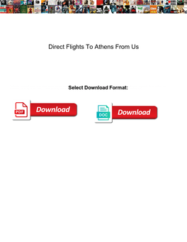 Direct Flights to Athens from Us