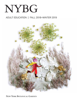 ADULT EDUCATION | FALL 2018–WINTER 2019 Welcome! Contents