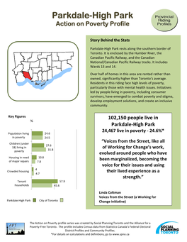 Parkdale—High Park Riding