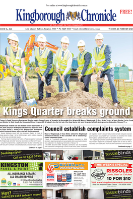 Kings Quarter Breaks Ground