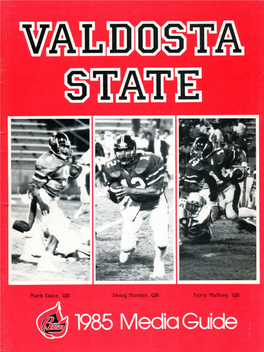 Valdosta State College Football 1985