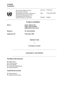 Prosecutor V. Stanislav Galić, Decision ₣Appeals Chamberğ on Application by Defence for Leave to Appeal, 30 November 2001, Para