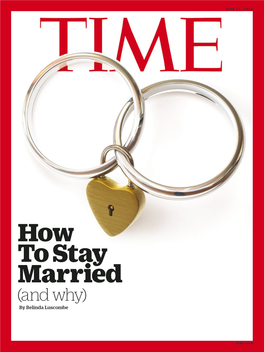 How to Stay Married (And Why) by Belinda Luscombe