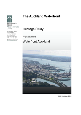 WATERFRONT AUCKLAND : a Heritage Study | 1