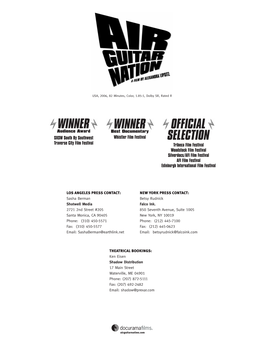 Winner Winner Official Selection