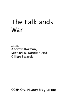 The Falklands War