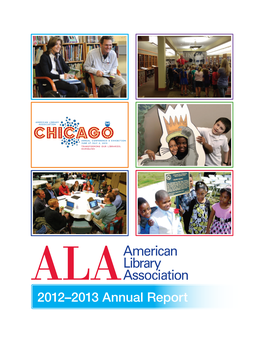 ALA 2012-2013 Annual Report