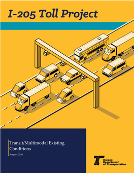 Transit/Multimodal Existing Conditions August 2020