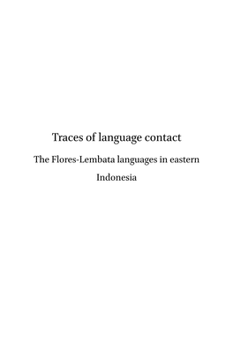 Traces of Language Contact