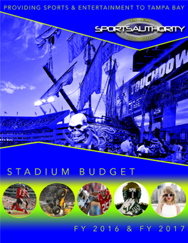 2016 Stadium Budget FINAL