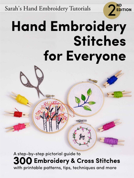 Hand Embroidery for Left Handers