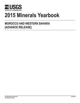 The Mineral Industries of Morocco and Western Sahara in 2015