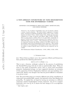 A Non-Abelian Conjecture of Tate–Shafarevich Type for Hyperbolic