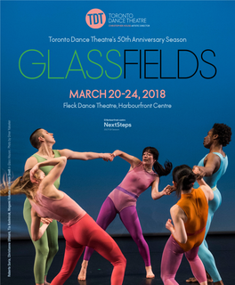 MARCH 20-24, 2018 Fleck Dance Theatre, Harbourfront Centre and Devon Snell in Glass Houses