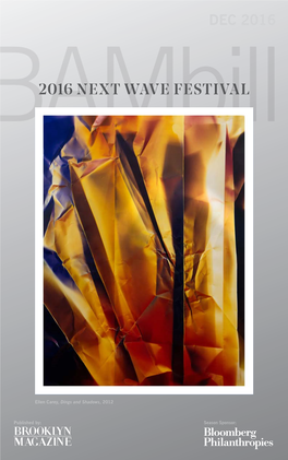 2016 Next Wave Festival
