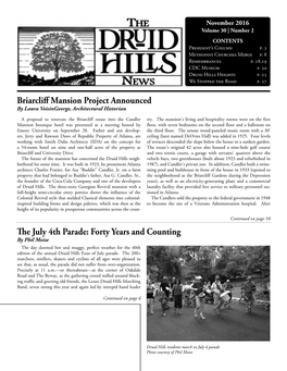 The July 4Th Parade: Forty Years and Counting Briarcliff Mansion Project